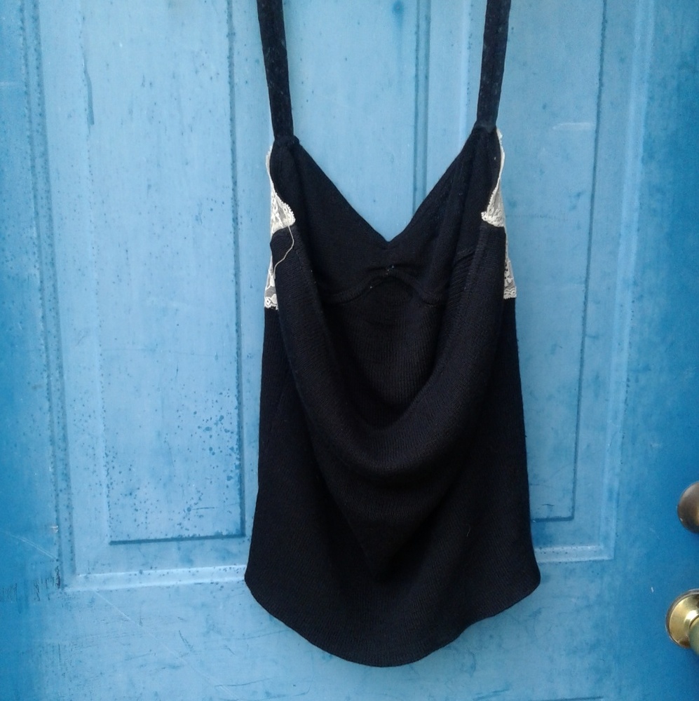 Boho Sweater Halter Top - Picture 4 of 4